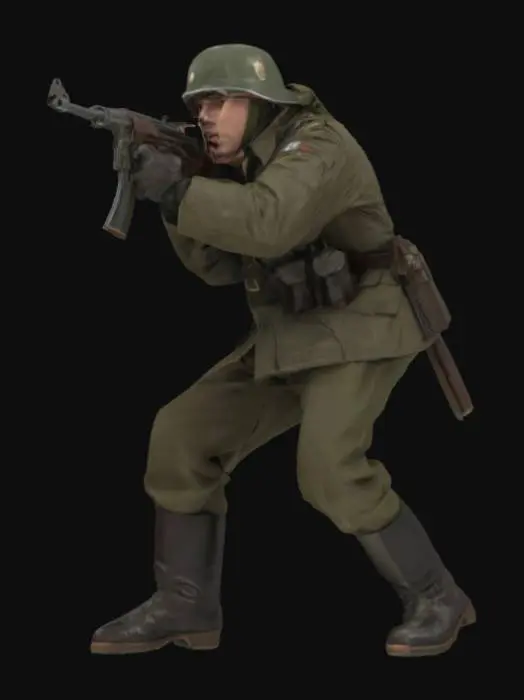 3D model for German in Action