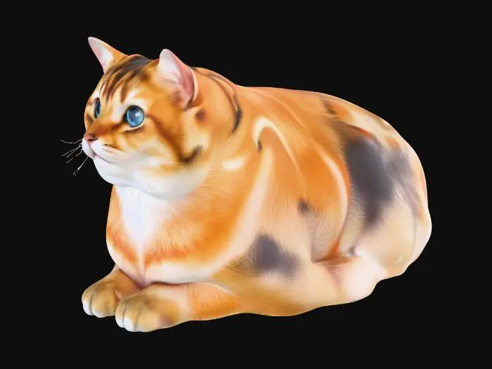 3D model for Blue-Eyed Wonder