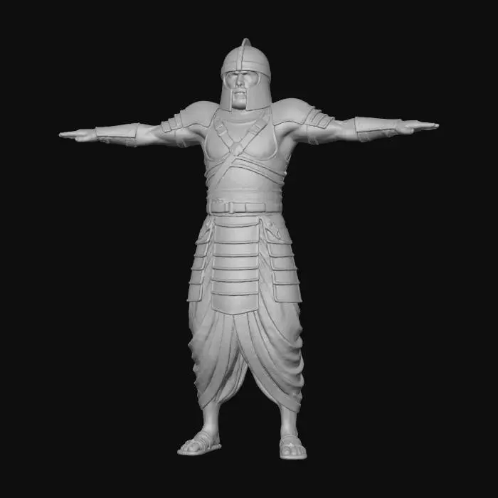 3D model for Warrior Sentinel
