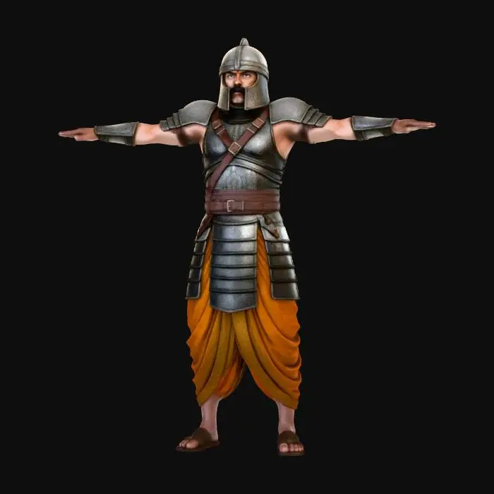 3D model for Warrior Sentinel