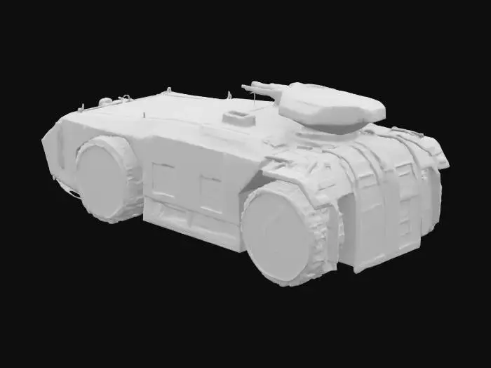 3D model for Aliens APC