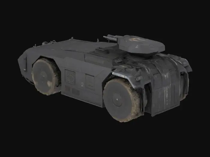 3D model for Aliens APC