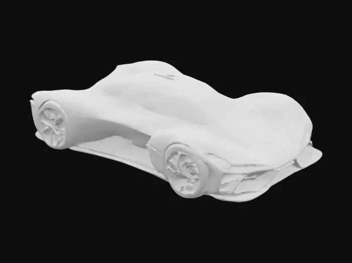 3D model for Sleek LeMans Racer