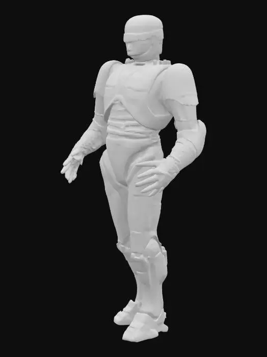 3D model for Part Man. Part Machine. All Cop.