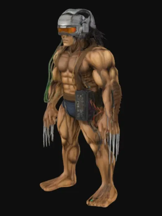 3D model for Wolverine Escapes