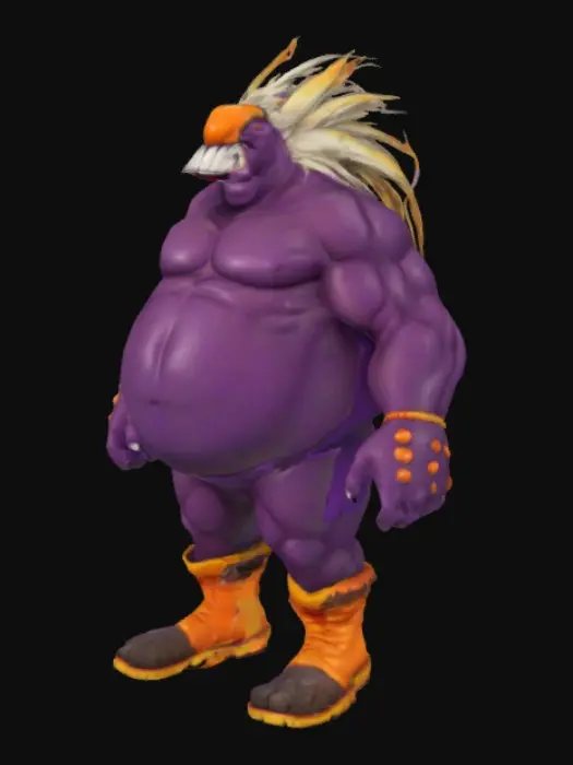 3D model for Purple Brute