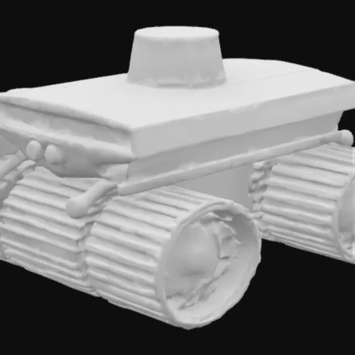 3D model for Retro Rover