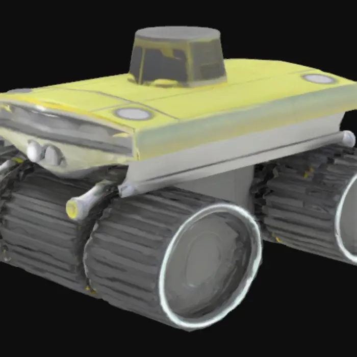 3D model for Retro Rover