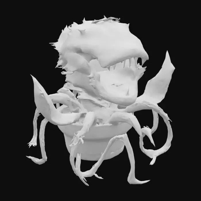 3D model for Venomous Verdancy, #SketchTo3D#