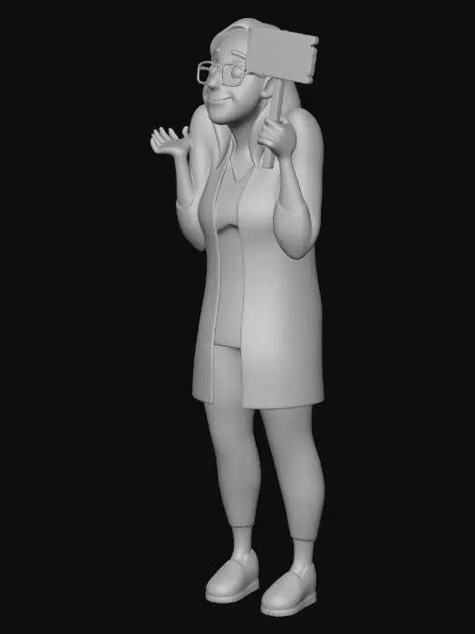3D model for jen Know Nothing!