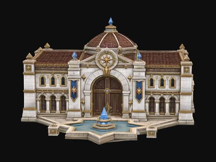 Starcrest Library Free Starcrest 3D Models - Download Instantly | Meshy