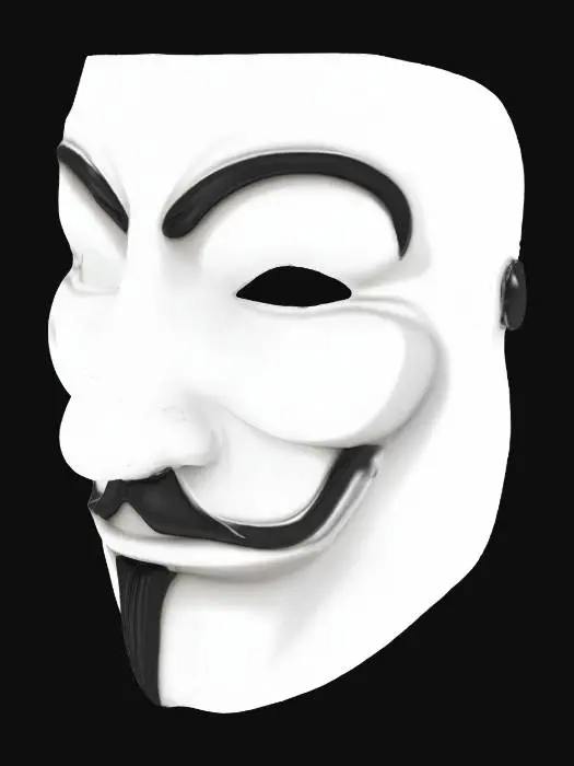 3D model for Guy Fawkes Mask
