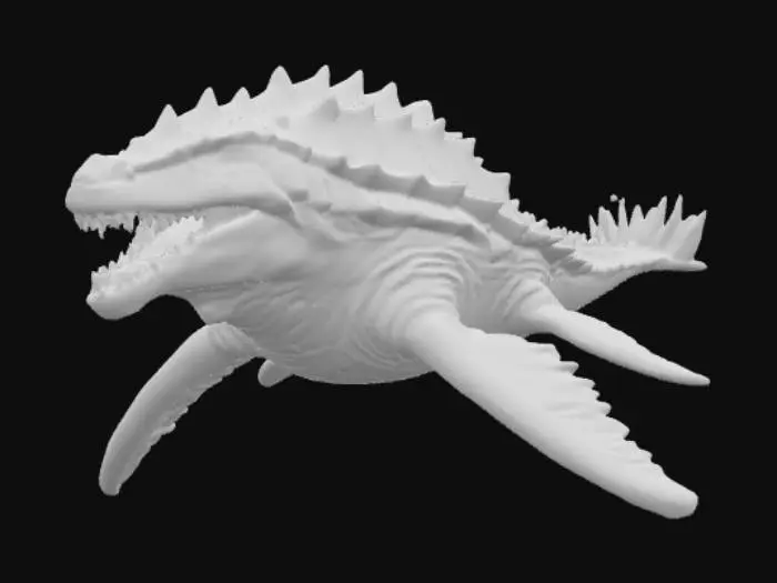 3D model for Apex mosasaurus