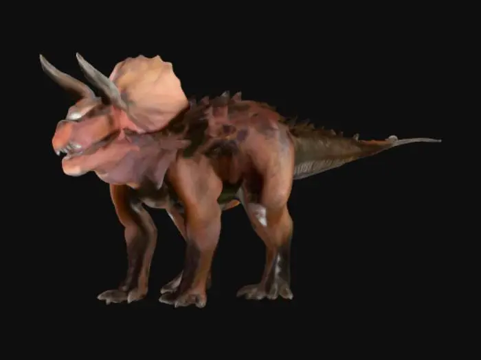 3D model for Horned Beast
