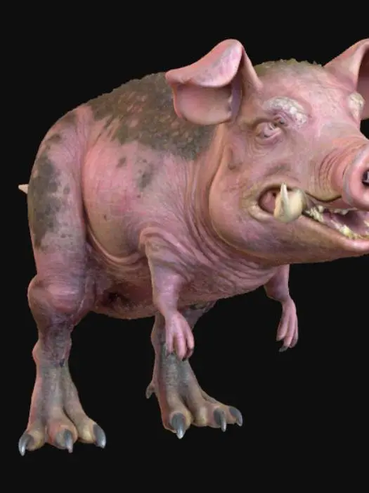 3D model for Pig o rex