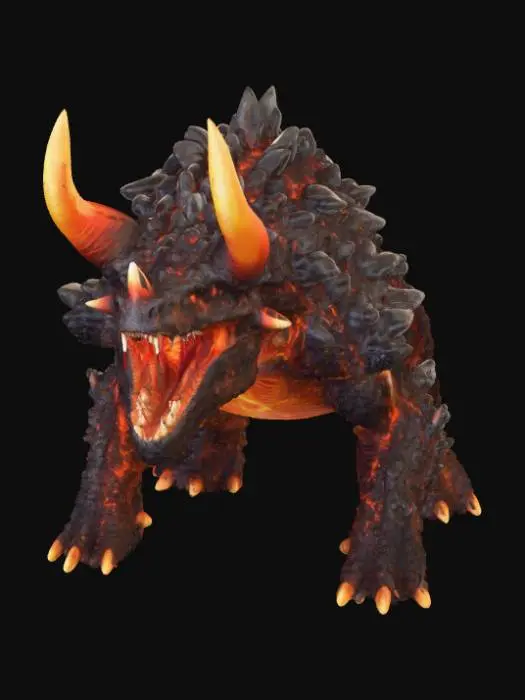 3D model for Inferno Beast