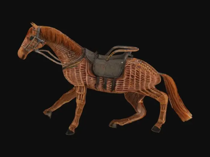 3D model for Wicker Steed