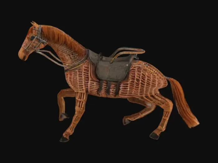 3D model for Wicker Steed