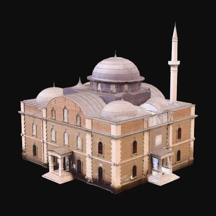 3D model for Zağnos Paşa Camii ve Külliyesi