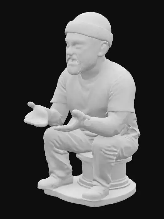 3D model for Pensive Reflection