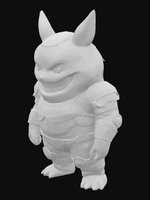 3D model for Netatino the Villain