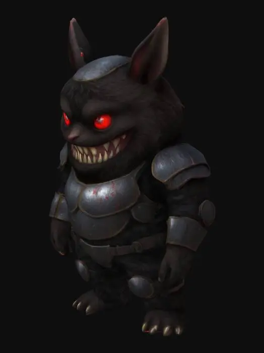 3D model for Netatino the Villain