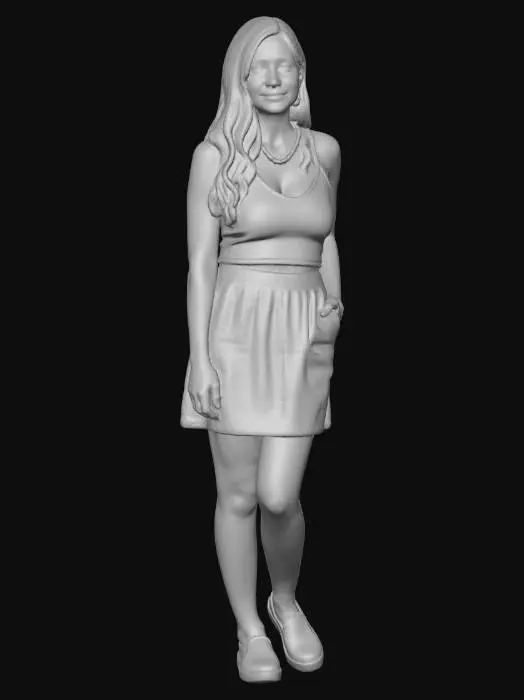 3D model for Boho Chic Summer Ensemble