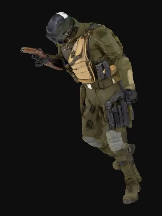 3D model for Warzone Drop Zone