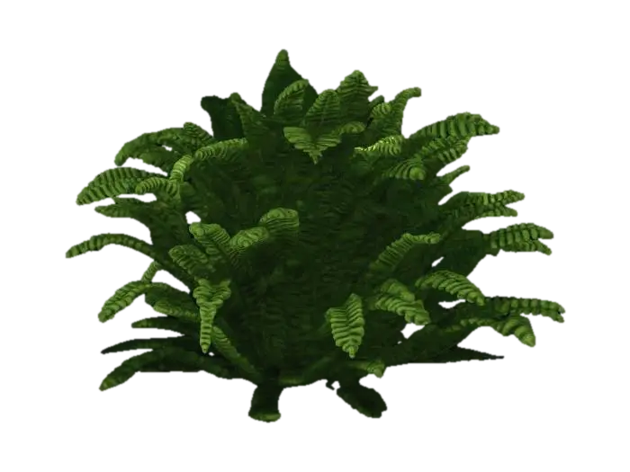 3D-модель Realistic Bush - Foliage, згенерована ШІ