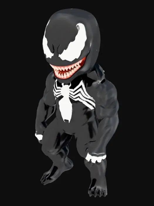 3D model for Chibi Venom