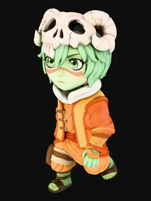 3D model for Nel Bleach