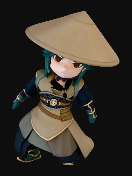 3D model for Chibi Xiao Minghai