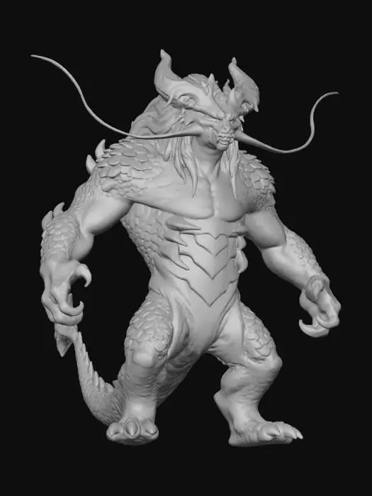 3D model for Ethereal Guardian