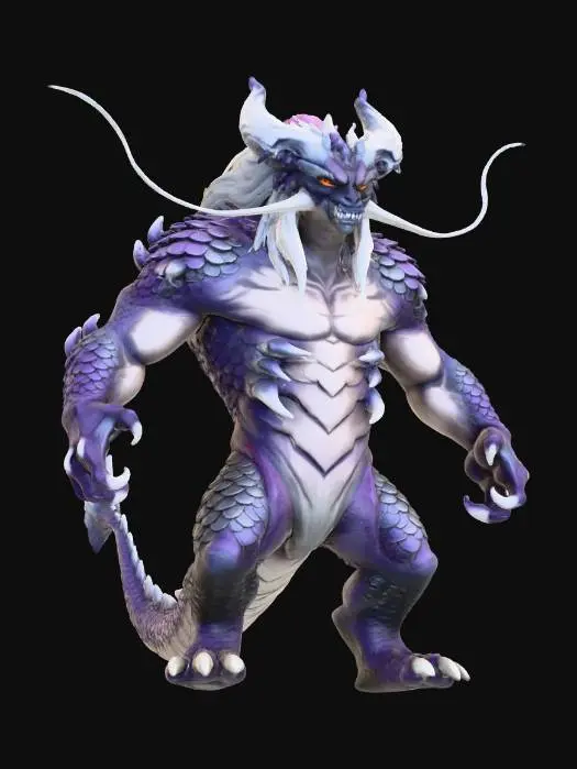 3D model for Ethereal Guardian