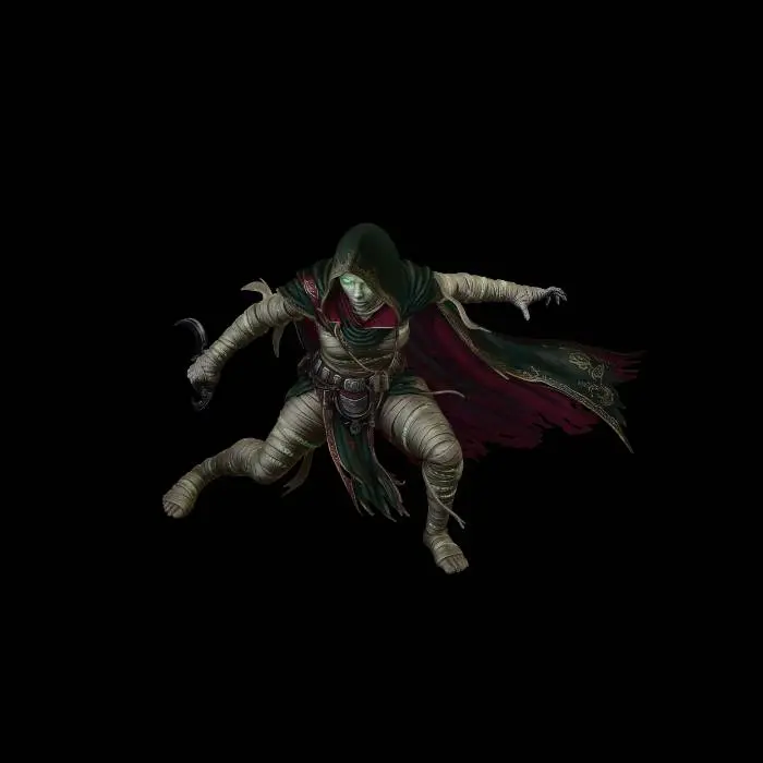 3D model for Emerald Wraith of the Sands
