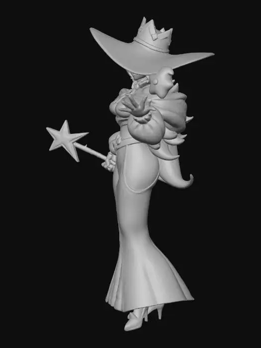 3D model for Rosalina Witch