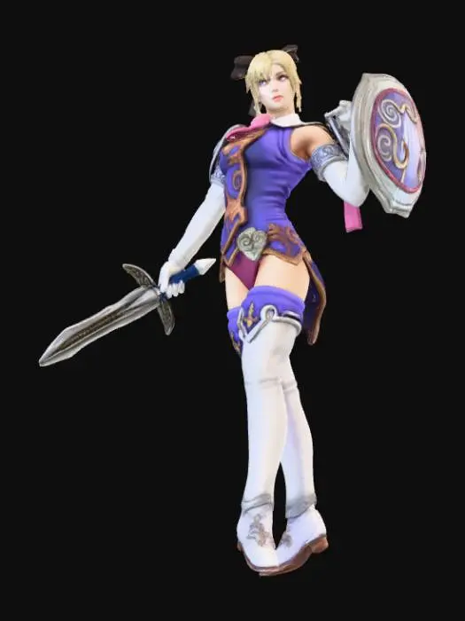 3D model for Soul Warrior Cassandra