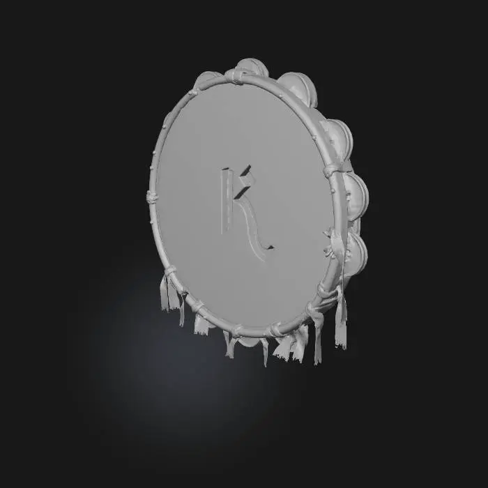 3D model for Tambourine Harmony