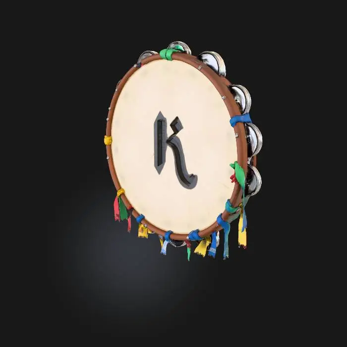 3D model for Tambourine Harmony