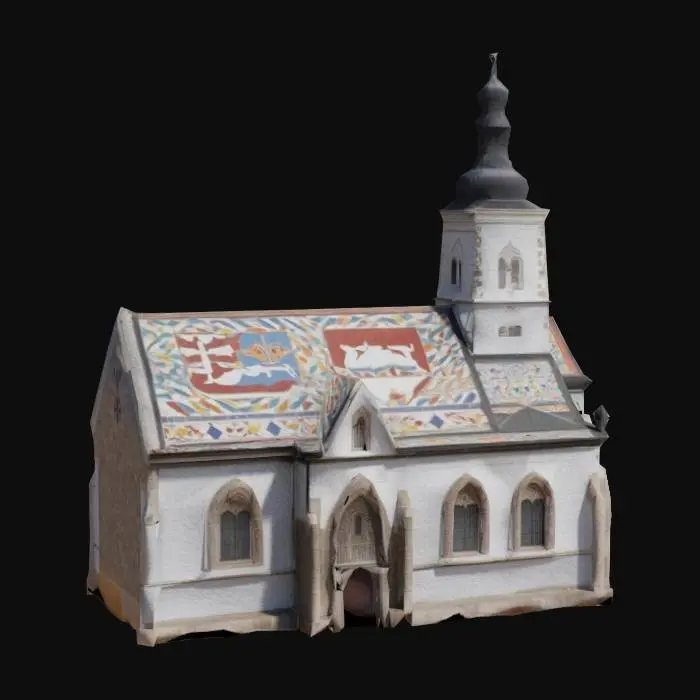 3D model for St. Mark's Church