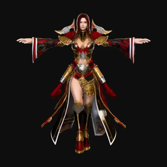 3D model for Sorceress of the Arcane Realm