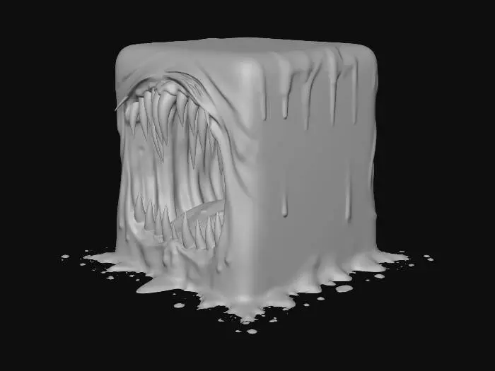 3D model for Crimson Cube of Teeth