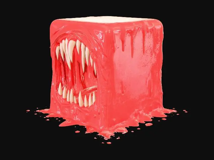 3D model for Crimson Cube of Teeth