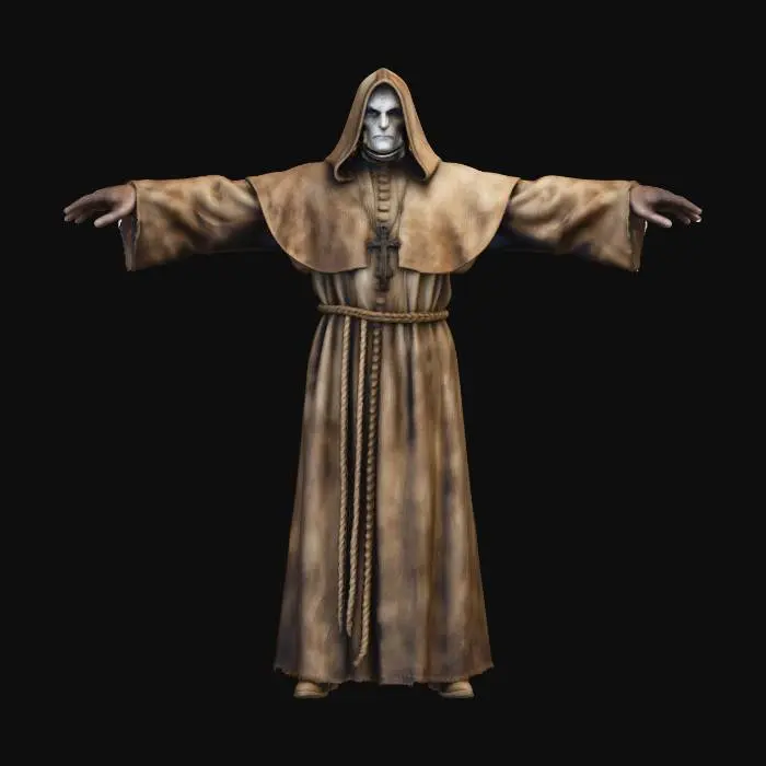 3D model for Evil Priest