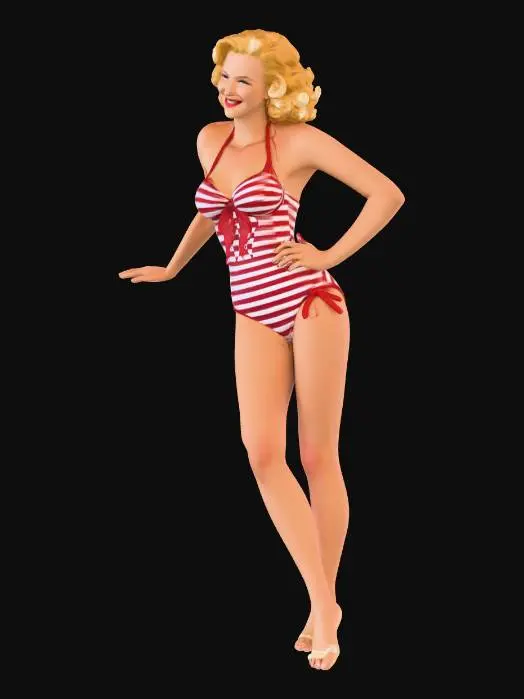 3D model for Seaside Glamour
