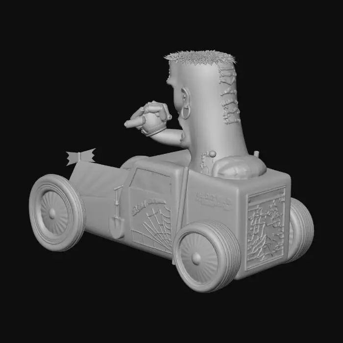 3D model for Hearse with a Curse