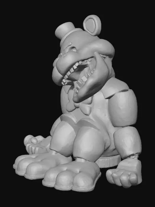 3D model for Golden Freddy The Animatronic