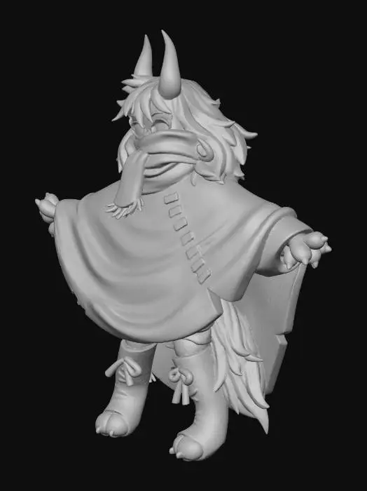 3D model for Cozy Creature Style