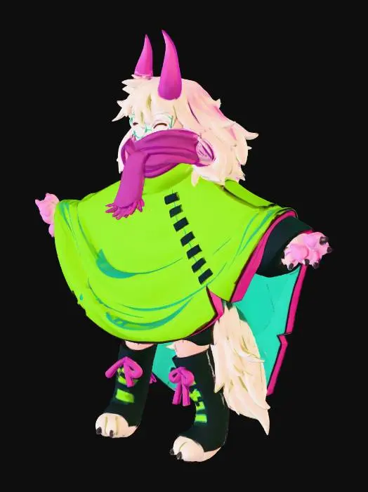 3D model for Cozy Creature Style