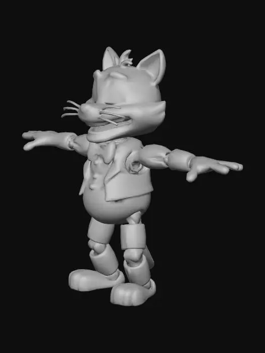 3D model for Rusty Whiskers
